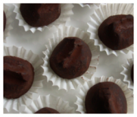 Čokoládovo-škoricové cukríky Truffles